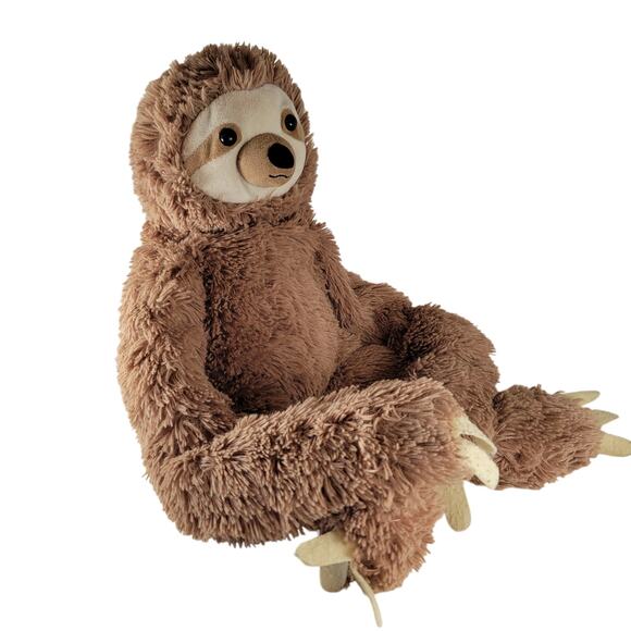 Sloth Plush Stuffed Animal 19" Brown Long Arms 2018 Made Toys Soft Toy Stuffy - Picture 2 of 16